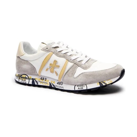 Premiata Sneakersy Eric | z dodatkiem skóry ze sklepu Gomez Fashion Store w kategorii Buty sportowe męskie - zdjęcie 184313651