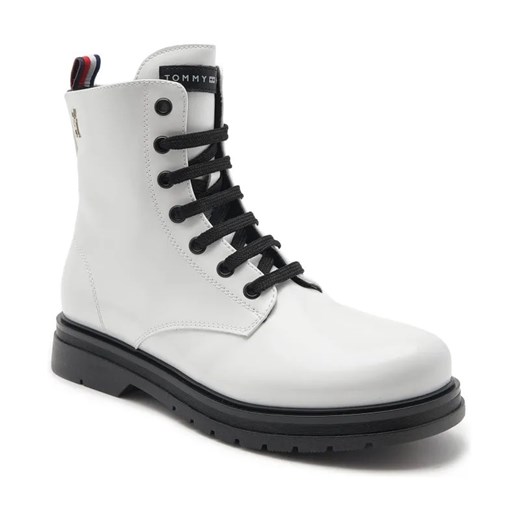 Tommy Hilfiger Botki | z dodatkiem skóry ze sklepu Gomez Fashion Store w kategorii Buty zimowe dziecięce - zdjęcie 184313681