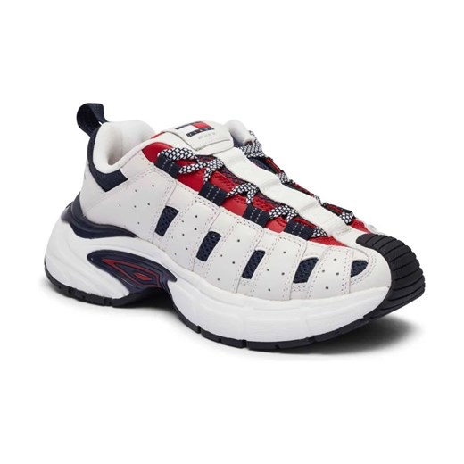 Tommy Jeans Skórzane sneakersy ARCHIVE''95 ze sklepu Gomez Fashion Store w kategorii Buty sportowe damskie - zdjęcie 184313683