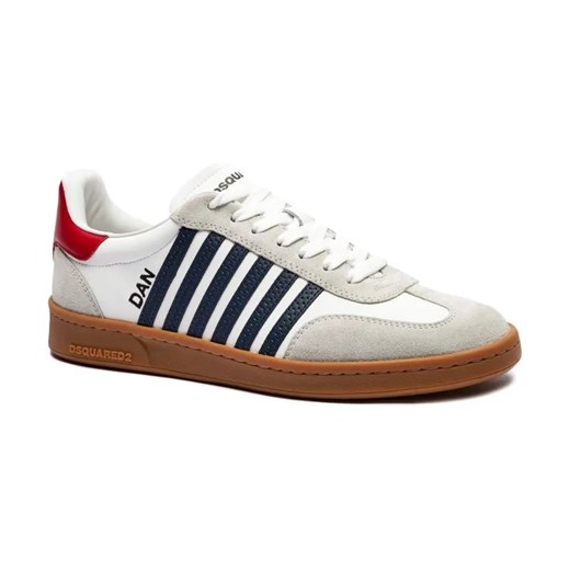 Dsquared2 Skórzane sneakersy Boxer ze sklepu Gomez Fashion Store w kategorii Buty sportowe męskie - zdjęcie 184313694