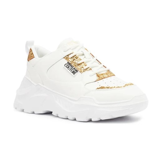 Versace Jeans Couture Skórzane sneakersy ze sklepu Gomez Fashion Store w kategorii Buty sportowe damskie - zdjęcie 184313722