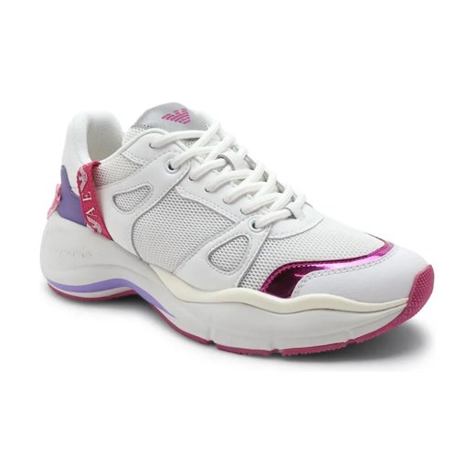 Emporio Armani Skórzane sneakersy ze sklepu Gomez Fashion Store w kategorii Buty sportowe damskie - zdjęcie 184313723