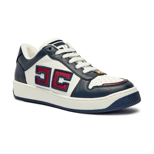 Elisabetta Franchi Skórzane sneakersy ze sklepu Gomez Fashion Store w kategorii Buty sportowe damskie - zdjęcie 184313731
