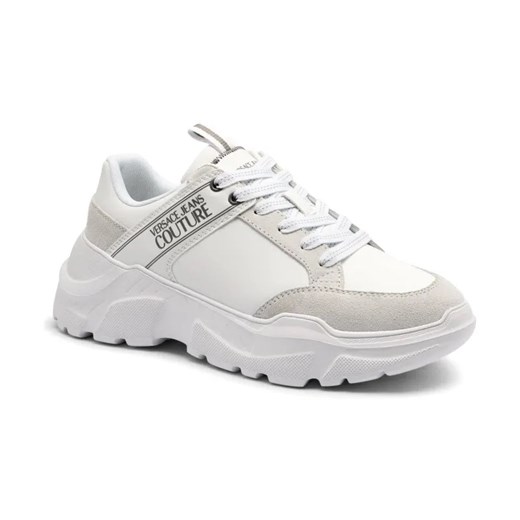 Versace Jeans Couture Sneakersy FONDO SPEEDTRACK DIS. SC2 | z dodatkiem skóry ze sklepu Gomez Fashion Store w kategorii Buty sportowe męskie - zdjęcie 184313771