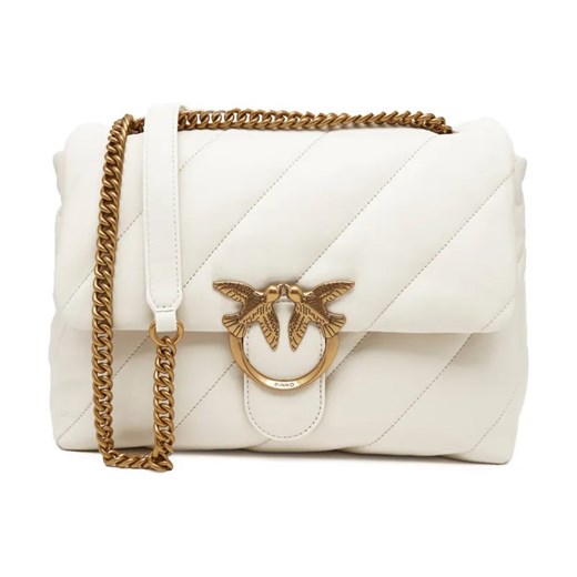 Pinko Skórzana torebka na ramię LOVE BIG PUFF CL SHEEP NAPPA ze sklepu Gomez Fashion Store w kategorii Listonoszki - zdjęcie 184313821