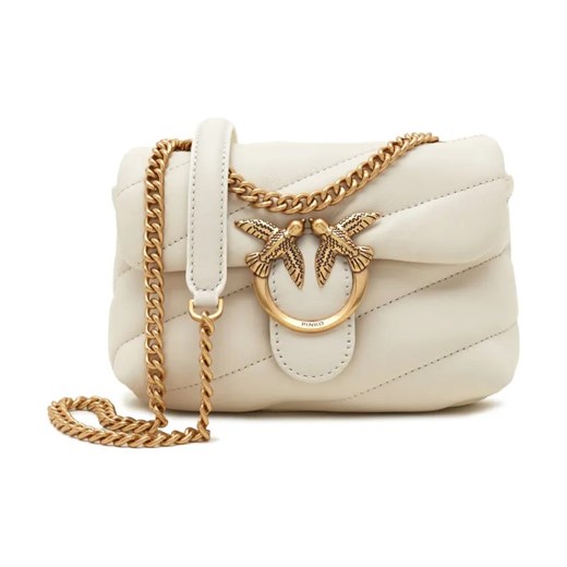 Pinko Skórzana listonoszka LOVE BABY PUFF C SHEEP NAPPA ze sklepu Gomez Fashion Store w kategorii Listonoszki - zdjęcie 184313871