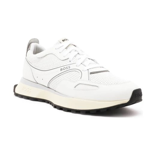 BOSS BLACK Skórzane sneakersy Jonah_Runn_ltmp ze sklepu Gomez Fashion Store w kategorii Buty sportowe męskie - zdjęcie 184313890