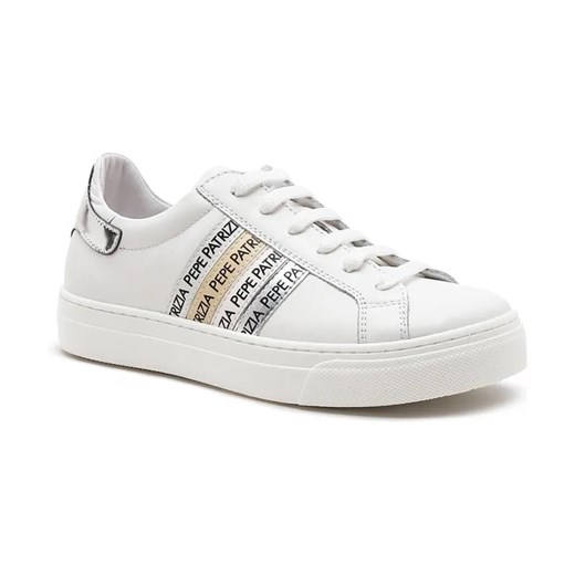 Patrizia Pepe Skórzane sneakersy ze sklepu Gomez Fashion Store w kategorii Buty sportowe dziecięce - zdjęcie 184313900