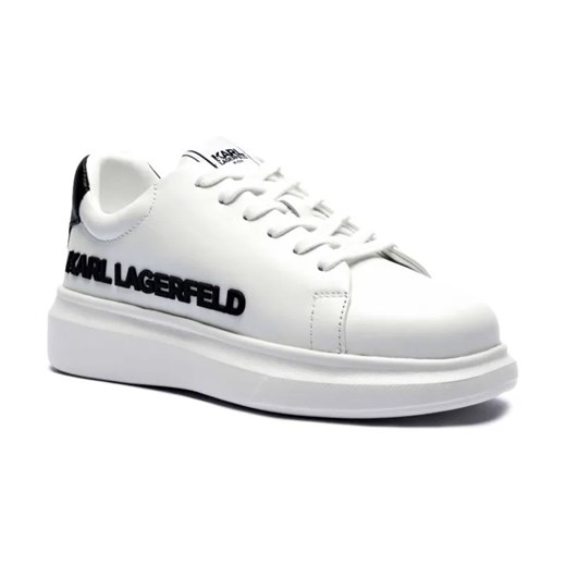 Karl Lagerfeld Kids Skórzane sneakersy ze sklepu Gomez Fashion Store w kategorii Buty sportowe dziecięce - zdjęcie 184313923