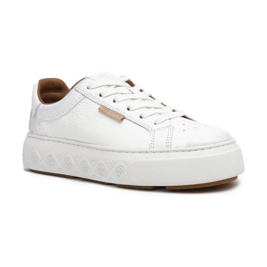 TORY BURCH Skórzane trampki ze sklepu Gomez Fashion Store w kategorii Buty sportowe damskie - zdjęcie 184313933