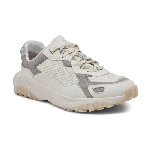 HUGO Sneakersy GO1ST_mesd | z dodatkiem skóry ze sklepu Gomez Fashion Store w kategorii Buty sportowe męskie - zdjęcie 184313944