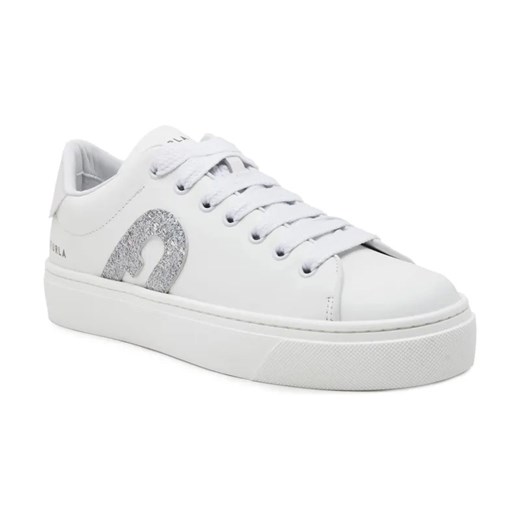Furla Skórzane sneakersy FURLA JOY LACE-UP T.20 ze sklepu Gomez Fashion Store w kategorii Buty sportowe damskie - zdjęcie 184313981