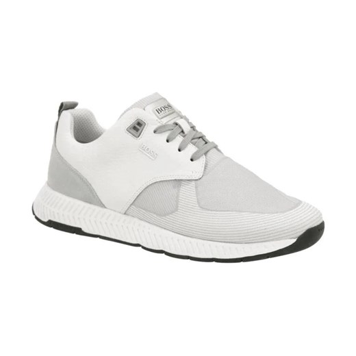 BOSS BLACK Sneakersy Titanium_Runn | z dodatkiem skóry ze sklepu Gomez Fashion Store w kategorii Buty sportowe męskie - zdjęcie 184313994