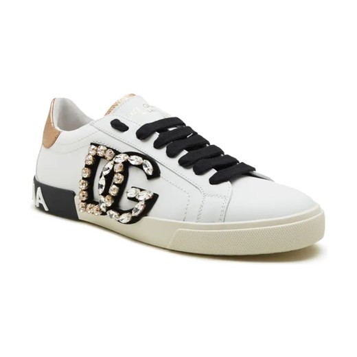Dolce & Gabbana Skórzane trampki ze sklepu Gomez Fashion Store w kategorii Trampki damskie - zdjęcie 184314021