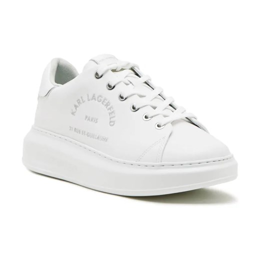 Karl Lagerfeld Skórzane sneakersy KAPRI ze sklepu Gomez Fashion Store w kategorii Buty sportowe damskie - zdjęcie 184314040