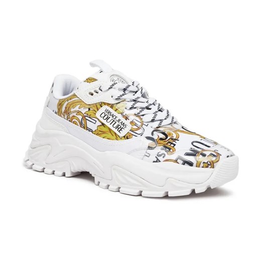 Versace Jeans Couture Sneakersy | z dodatkiem skóry ze sklepu Gomez Fashion Store w kategorii Buty sportowe damskie - zdjęcie 184314043