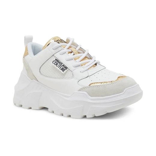 Versace Jeans Couture Skórzane sneakersy ze sklepu Gomez Fashion Store w kategorii Buty sportowe damskie - zdjęcie 184314063