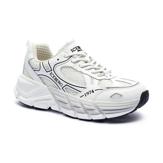 Iceberg Sneakersy | z dodatkiem skóry ze sklepu Gomez Fashion Store w kategorii Buty sportowe męskie - zdjęcie 184314064
