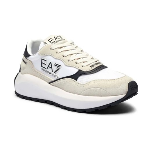 EA7 Sneakersy | z dodatkiem skóry ze sklepu Gomez Fashion Store w kategorii Buty sportowe damskie - zdjęcie 184314070