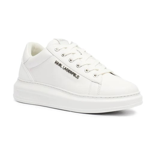 Karl Lagerfeld Skórzane sneakersy KAPRI ze sklepu Gomez Fashion Store w kategorii Buty sportowe męskie - zdjęcie 184314124