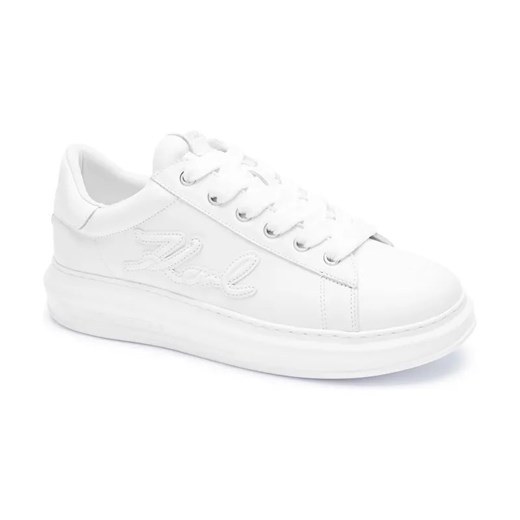 Karl Lagerfeld Skórzane sneakersy KAPRI MENS ze sklepu Gomez Fashion Store w kategorii Buty sportowe męskie - zdjęcie 184314141