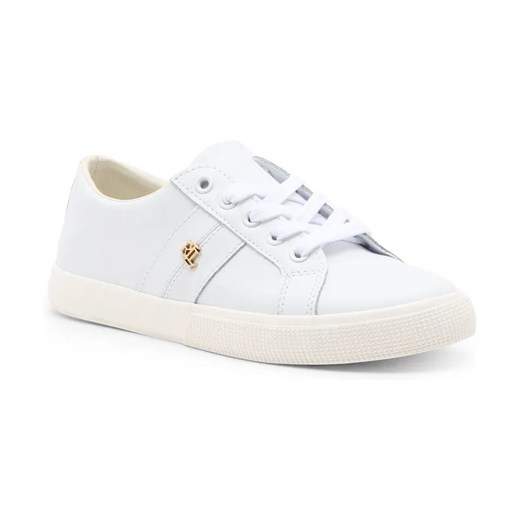 LAUREN RALPH LAUREN Skórzane trampki JANSON II ze sklepu Gomez Fashion Store w kategorii Trampki damskie - zdjęcie 184314142