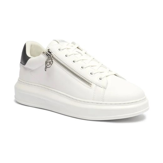 Karl Lagerfeld Skórzane sneakersy KAPRI ze sklepu Gomez Fashion Store w kategorii Buty sportowe męskie - zdjęcie 184314150