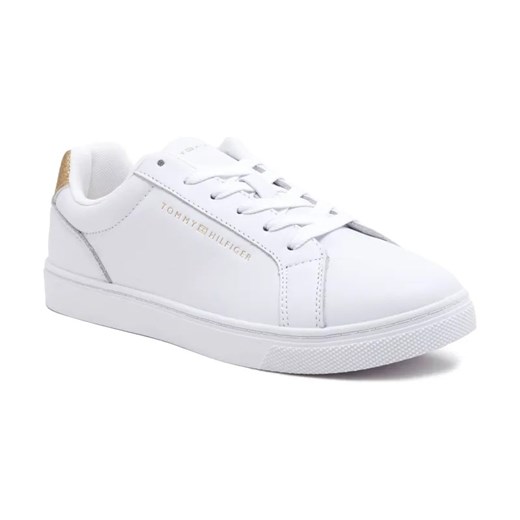 Tommy Hilfiger Skórzane sneakersy ESSENTIAL ze sklepu Gomez Fashion Store w kategorii Buty sportowe damskie - zdjęcie 184314170