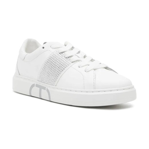 TWINSET Skórzane sneakersy Twinset 36 Gomez Fashion Store okazja