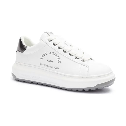 Karl Lagerfeld Skórzane sneakersy KAPRI LUG Maison ze sklepu Gomez Fashion Store w kategorii Buty sportowe męskie - zdjęcie 184314223