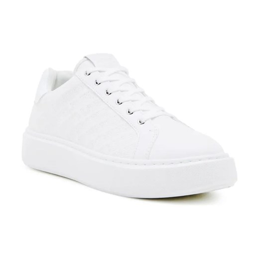 Karl Lagerfeld Skórzane sneakersy MAXI KUP ze sklepu Gomez Fashion Store w kategorii Buty sportowe damskie - zdjęcie 184314224