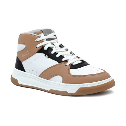 BOSS BLACK Skórzane sneakersy Baltimore Hito ze sklepu Gomez Fashion Store w kategorii Buty sportowe damskie - zdjęcie 184314242