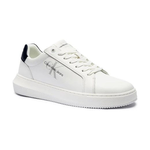 Calvin Klein Jeans Skórzane sneakersy CHUNKY CUPSOLE ze sklepu Gomez Fashion Store w kategorii Buty sportowe męskie - zdjęcie 184314244