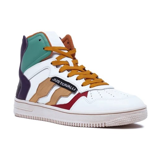 Just Cavalli Skórzane trampki ze sklepu Gomez Fashion Store w kategorii Trampki męskie - zdjęcie 184314261