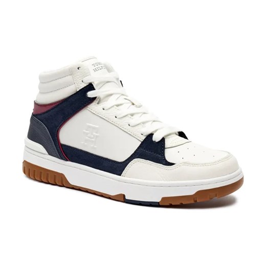 Tommy Hilfiger Skórzane sneakersy BASKET ze sklepu Gomez Fashion Store w kategorii Buty sportowe męskie - zdjęcie 184314282