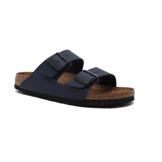 Birkenstock Klapki Arizona | narrow fit | z dodatkiem skóry ze sklepu Gomez Fashion Store w kategorii Klapki damskie - zdjęcie 184314283