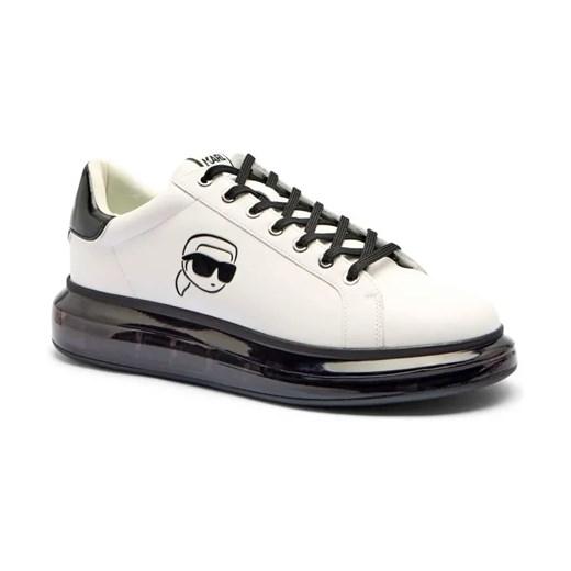 Karl Lagerfeld Skórzane sneakersy KAPRI KUSHION ze sklepu Gomez Fashion Store w kategorii Buty sportowe męskie - zdjęcie 184314320