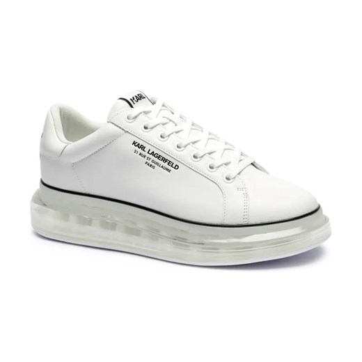 Karl Lagerfeld Skórzane sneakersy KAPRI KUSHION ze sklepu Gomez Fashion Store w kategorii Buty sportowe męskie - zdjęcie 184314331