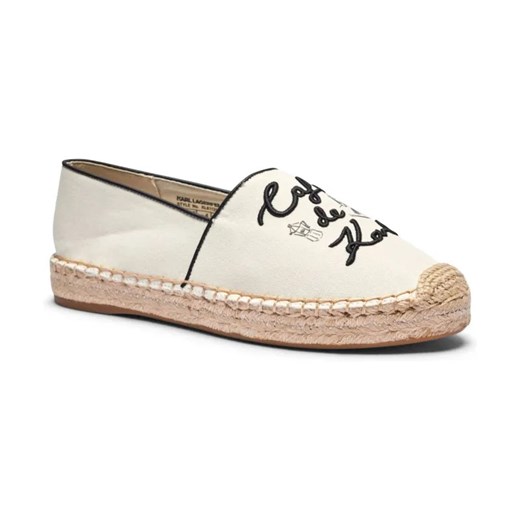 Karl Lagerfeld Espadryle KAMINI DUO | X JORGE PARRA ze sklepu Gomez Fashion Store w kategorii Espadryle damskie - zdjęcie 184314381