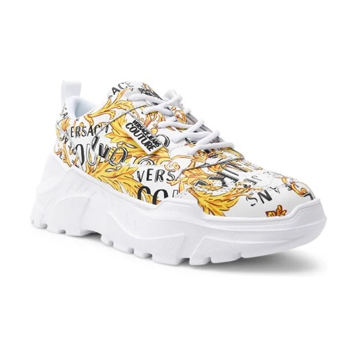 Versace Jeans Couture Skórzane sneakersy ze sklepu Gomez Fashion Store w kategorii Buty sportowe damskie - zdjęcie 184314393