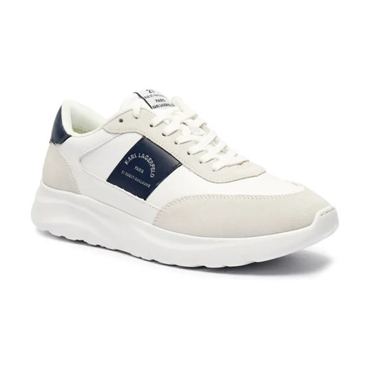 Karl Lagerfeld Skórzane sneakersy SERGER ze sklepu Gomez Fashion Store w kategorii Buty sportowe męskie - zdjęcie 184314411