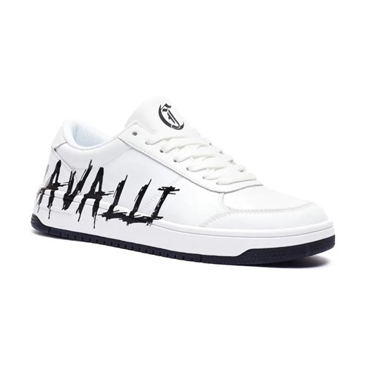 Just Cavalli Skórzane sneakersy Fondo Azula Dis.5 ze sklepu Gomez Fashion Store w kategorii Buty sportowe męskie - zdjęcie 184314460