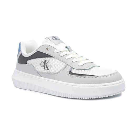 Calvin Klein Jeans Sneakersy CHUNKY CUPSOLE MIX IN MET | z dodatkiem skóry ze sklepu Gomez Fashion Store w kategorii Buty sportowe męskie - zdjęcie 184314461