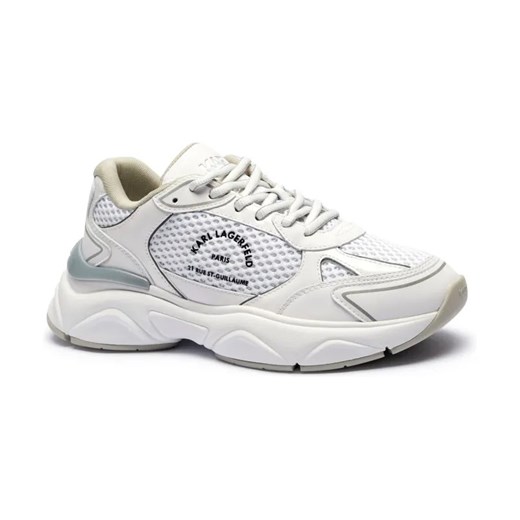 Karl Lagerfeld Sneakersy KOMET Maison | z dodatkiem skóry ze sklepu Gomez Fashion Store w kategorii Buty sportowe męskie - zdjęcie 184314471