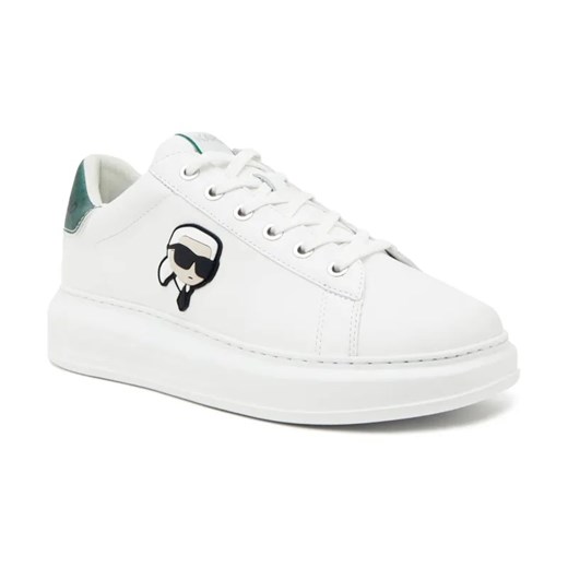 Karl Lagerfeld Skórzane sneakersy KAPRI MENS Karl NFT Kounter Lo ze sklepu Gomez Fashion Store w kategorii Buty sportowe męskie - zdjęcie 184314473