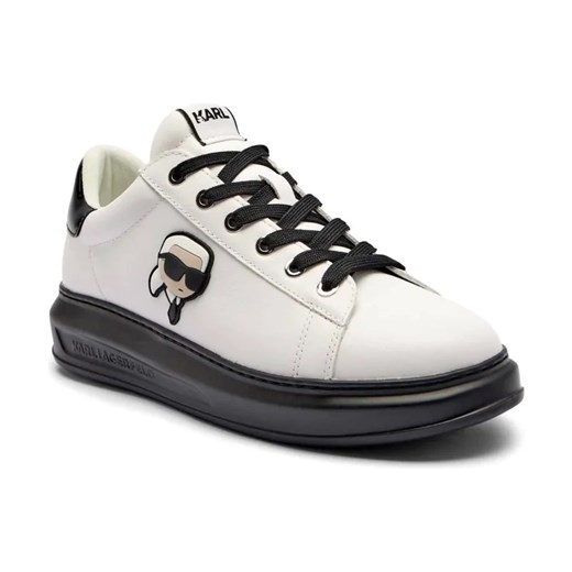 Karl Lagerfeld Skórzane sneakersy KAPRI Karl NFT Lo Lace ze sklepu Gomez Fashion Store w kategorii Buty sportowe męskie - zdjęcie 184314483