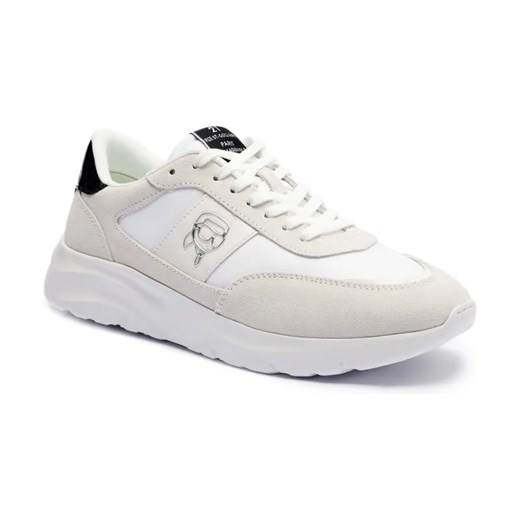Karl Lagerfeld Skórzane sneakersy SERGER ze sklepu Gomez Fashion Store w kategorii Buty sportowe męskie - zdjęcie 184314490