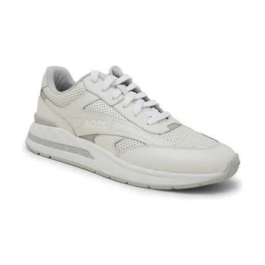 BOSS BLACK Skórzane sneakersy Kurt Runn ze sklepu Gomez Fashion Store w kategorii Buty sportowe męskie - zdjęcie 184314492