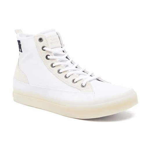 Tommy Hilfiger Sneakersy STREET MIX | z dodatkiem skóry ze sklepu Gomez Fashion Store w kategorii Buty sportowe męskie - zdjęcie 184314501