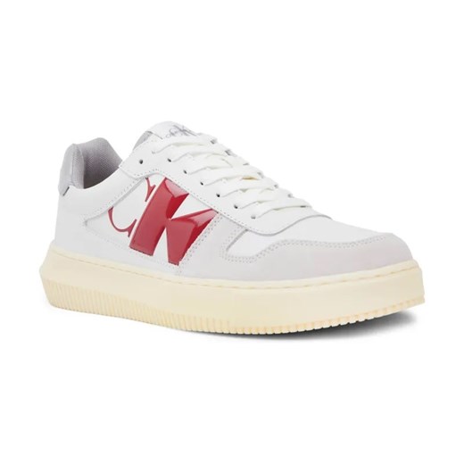 Calvin Klein Jeans Skórzane sneakersy 41 okazyjna cena Gomez Fashion Store